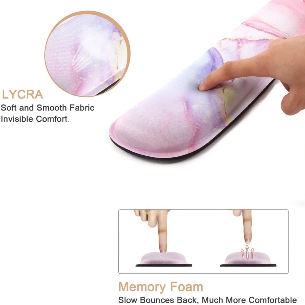NWOT Marble Design Wrist Support & Mouse Pad - Picture 5 of 8